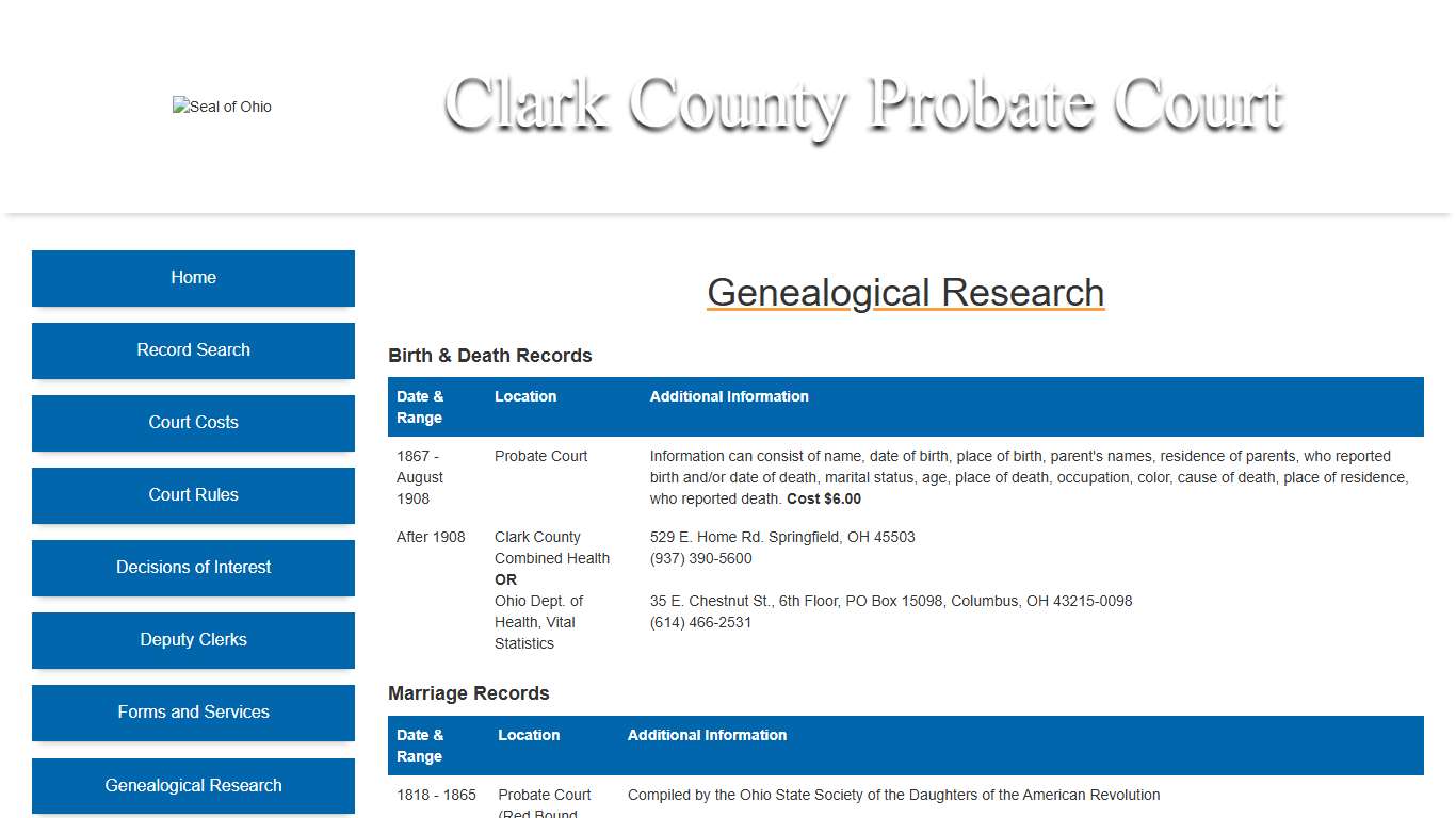 Clark County Probate Court